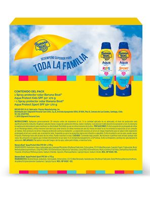 Imagen 2 del producto Set Aqua Protect + Advanced Protection Kids Banana Boat