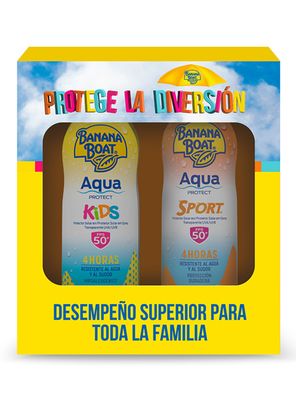 Set Aqua Protect + Advanced Protection Kids Banana Boat