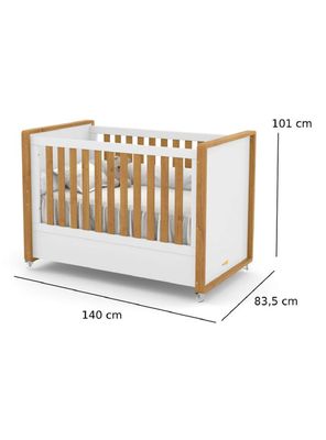 Imagen 2 del producto Cuna Tutto 2 en 1 Blanco Caramelo