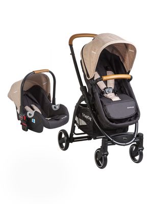 Coche Travel System Fenix Beige Bebesit