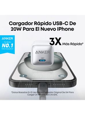 Imagen 2 del producto Cargador Nano Pro 20W 1P Blanco