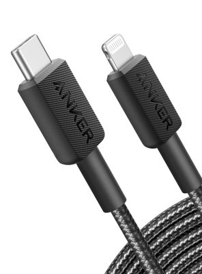 Imagen 2 del producto Cable Cargador 60W USB-C a Lightning 1m Negro