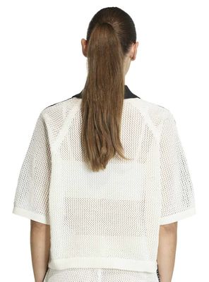 Imagen 2 del producto Polera con Cuello de Tejido Crochet