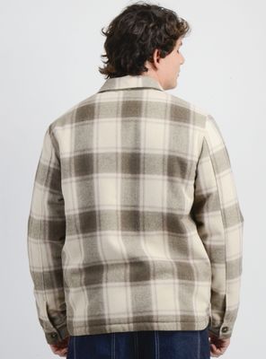 Imagen 2 del producto Chaqueta Print Cuadros Botones Casual