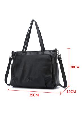 Imagen 2 del producto Cartera Tipo Bolso Porta Notebook Kiev Negra