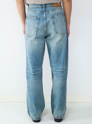 Imagen 2 del producto Jean Straight Fit Tiro Medio