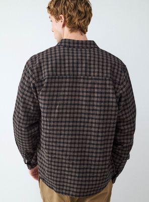 Imagen 2 del producto Camisa Casual Estampada Bolsillo Frontal