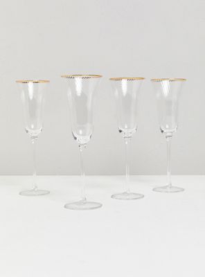 Set 4 Copas Champaña 210 ml