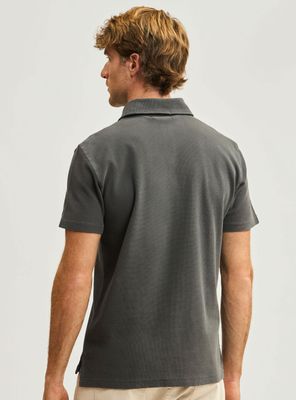 Imagen 2 del producto Polera Cuello Self Fabric Tela Waffle