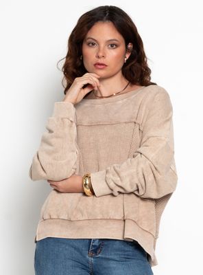 Imagen 1 del producto Sweater Acid Wash con Textura