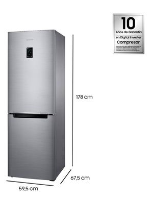 Imagen 2 del producto Refrigerador Bottom Mount No Frost 311 Litros RB31K3210S9/ZS All Around Cooling