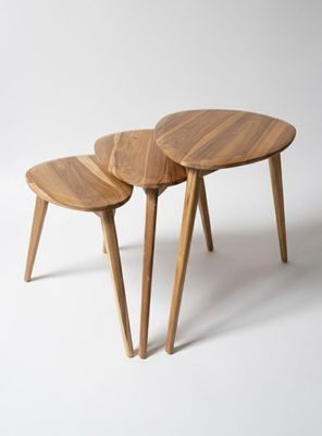 Imagen 1 del producto Mesa Lateral Tres Triple 30-40-45 cm