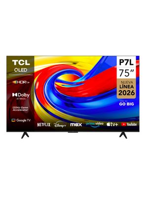Tcl Qled Smart Tv 75'' 4K Uhd P7L 75P7L