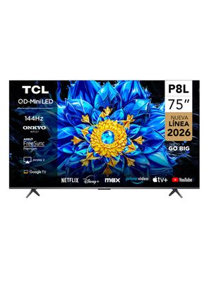 Tcl Mini Led Smart Tv 75'' Uhd 4K P8L 75P8L