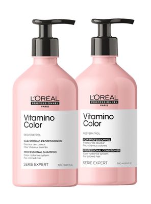 Imagen 1 del producto Dupla XL Cuidado del Color Shampoo 500 ml + Acondicionador 500 ml Vitamino Color