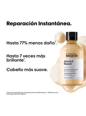 Imagen 2 del producto Set Profesional Reparación Shampoo + Acondicionador + Aceite Absolut Repair