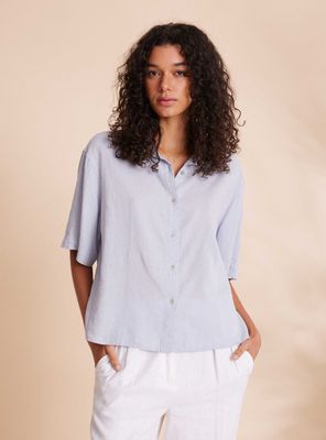 Blusa Manga Holgada Color Básico