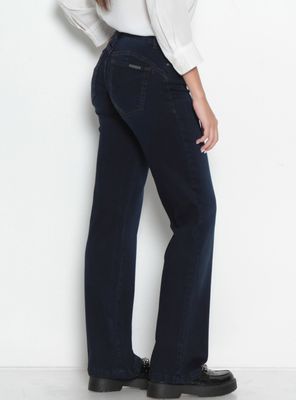 Imagen 2 del producto Jeans Recto Tiro Medio Paula Pretina Básica
