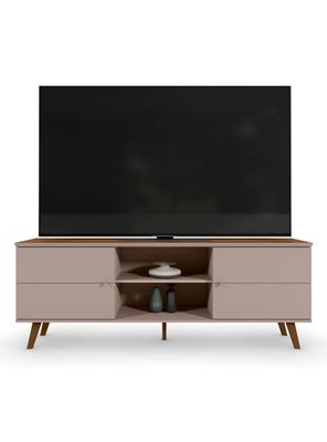 Imagen 1 del producto Rack TV Aracaju Gris/Nogal para TV hasta 75''