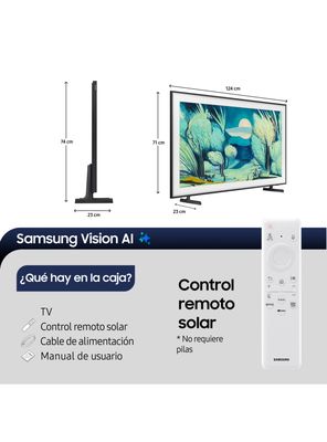Imagen 2 del producto QLED Smart TV 55'' 4K UHD The Frame LS03FA Art Mode Vision AI + Marco 2025