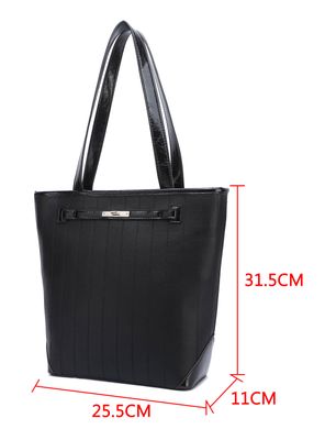 Imagen 2 del producto Cartera de Hombro Corte Recto Akureyri Negro