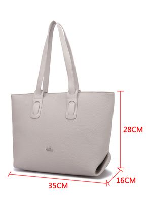Imagen 2 del producto Cartera de Hombro Tipo Tote Berna Gris Perla