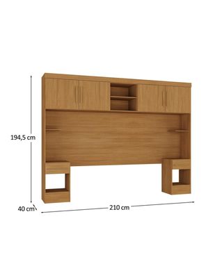 Imagen 2 del producto Set Dormitorio Traseraaéreo + 2 Veladores Canela