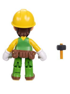 Imagen 2 del producto Figura de Acción Super Mario Luigi Constructor 10 cm