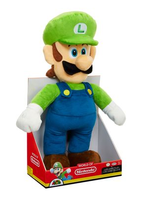 Imagen 2 del producto Peluche Luigi de Nintendo Jumbo