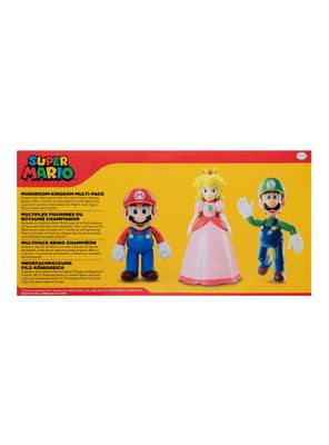 Imagen 2 del producto Set 3 Figuras Mushroom Kingdom Super Mario 10 cm