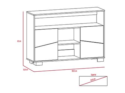Imagen 2 del producto Arrimo TuHome + Mesa Centro Fraktal Habano Miel