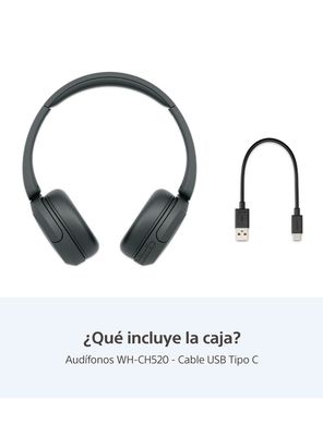 Imagen 2 del producto Audífonos Inalámbricos WH-CH520 Negro