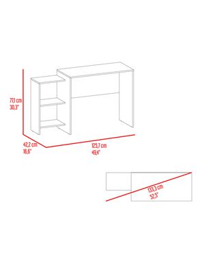 Imagen 2 del producto Escritorio Stella Biblioteca Baja Wengue Milan