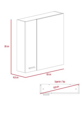 Imagen 2 del producto Gabinete de Baño Sines Rovere