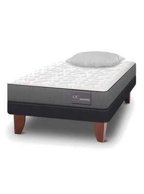 Cama Europea Anatomic 1.5 Plazas + Almohada