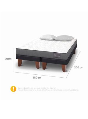 Imagen 2 del producto Cama Europea Anatomic King + Almohadas