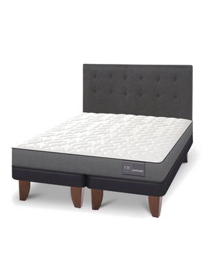 Cama Europea Anatomic King + Respaldo Eufrates