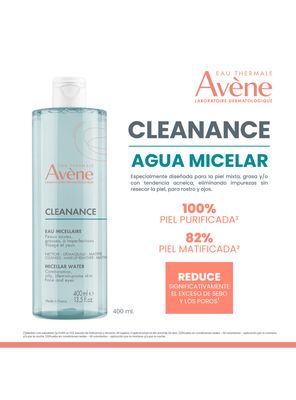 Imagen 2 del producto Cleanance Agua Micelar 400 ml
