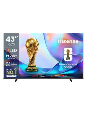 Hisense Qled Smart Tv 43'' 4K Uhd 43Qd5Sv
