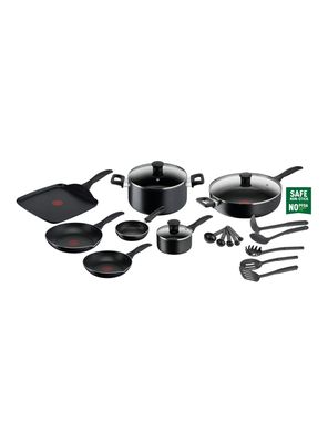 Batería de Cocina 20 Piezas Easy Care Negro
