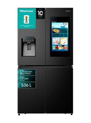 Refrigerador Side by Side No Frost 536 Litros RQ697HB Negro