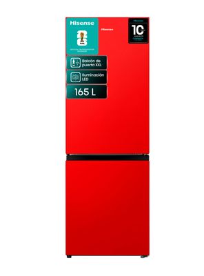 Imagen 1 del producto Refrigerador Bottom Freezer Frío Directo 165 Litros RB215NR Rojo