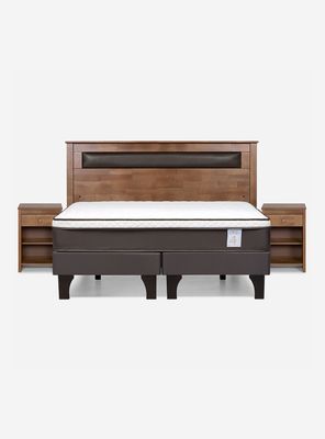 Imagen 2 del producto Cama Europea New Style 4 Plus King + Set Muebles Ferrara