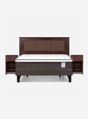 Imagen 2 del producto Cama Europea New Style 4 Plus 2 Plazas + Set Muebles Rachel