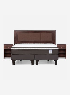 Imagen 2 del producto Cama Europea New Style 4 Plus King + Set Muebles Rachel