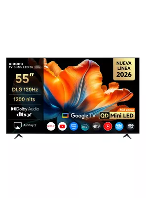 Xiaomi Mini Led Smart Tv 55'' 4K Uhd S Mini 55 2026