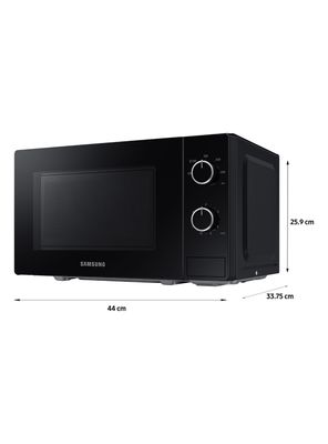 Imagen 2 del producto Microondas Manual 20 Litros 650W MS20A3010AL/ZS Negro