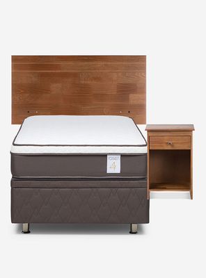 Imagen 2 del producto Boxet New Style 4 Plus 1.5 Plazas + Respaldo + Velador