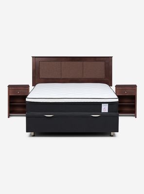 Imagen 2 del producto Boxet New Style 6 2 Plazas + Set Muebles Rechael Café