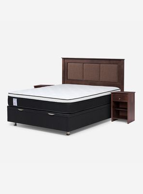 Boxet New Style 6 2 Plazas + Set Muebles Rechael Café